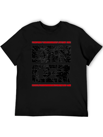 Dancer Graphic Black T-Shirt - Stylish & Bold