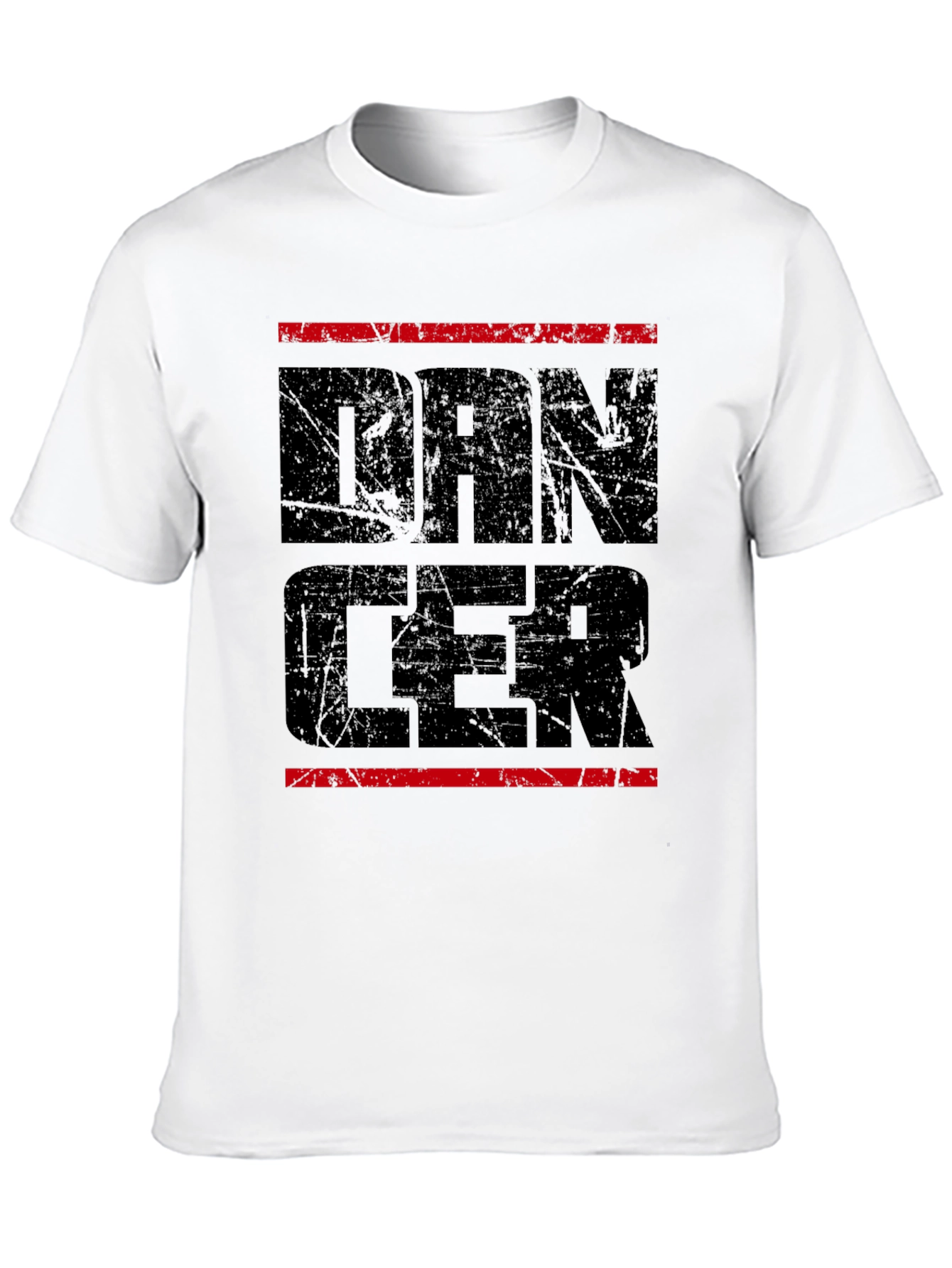 Dancer Graphic Black T-Shirt - Stylish & Bold