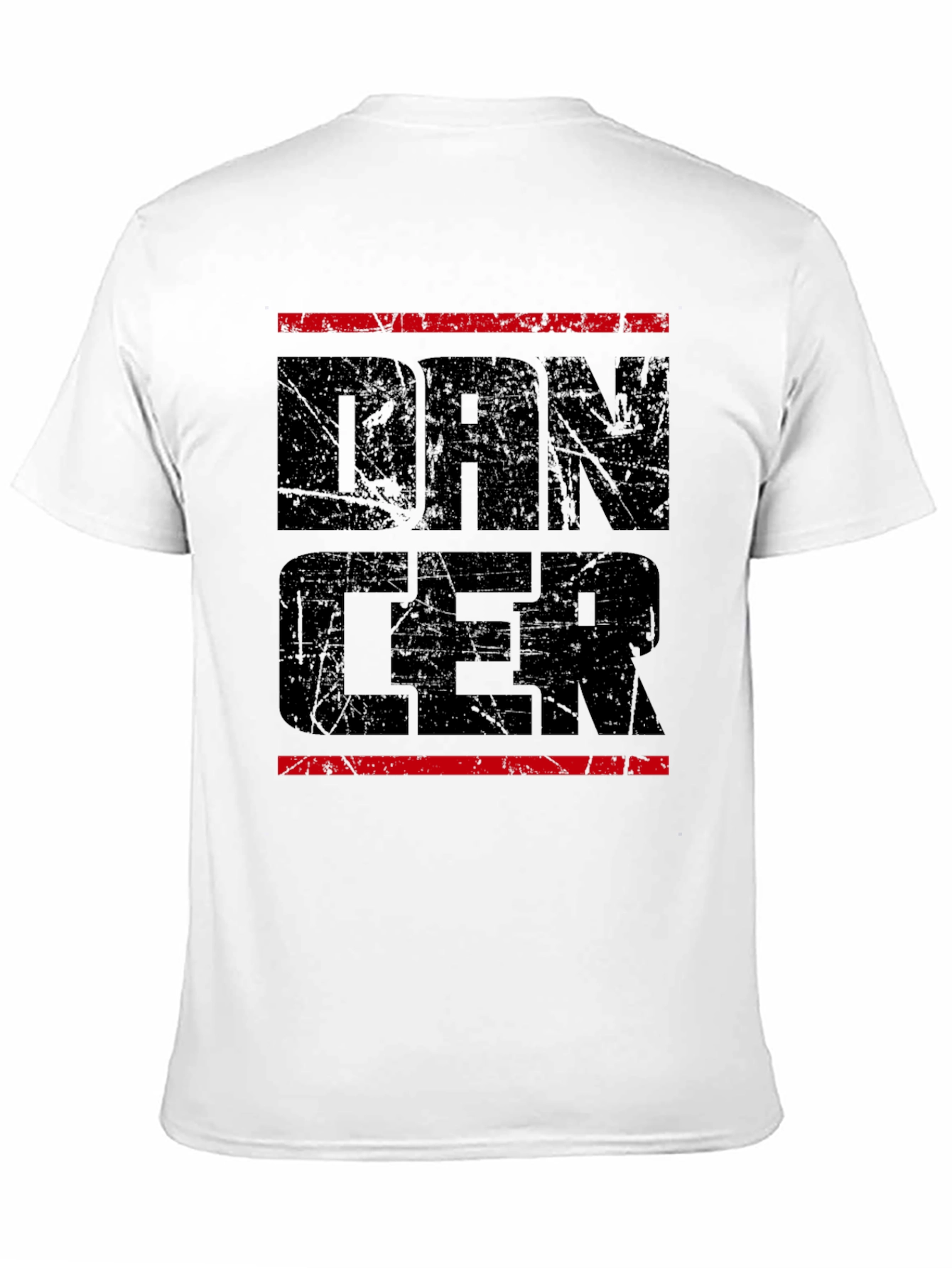 Dancer Graphic Black T-Shirt - Stylish & Bold