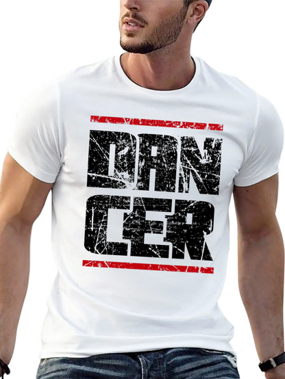 Dancer Graphic Black T-Shirt - Stylish & Bold