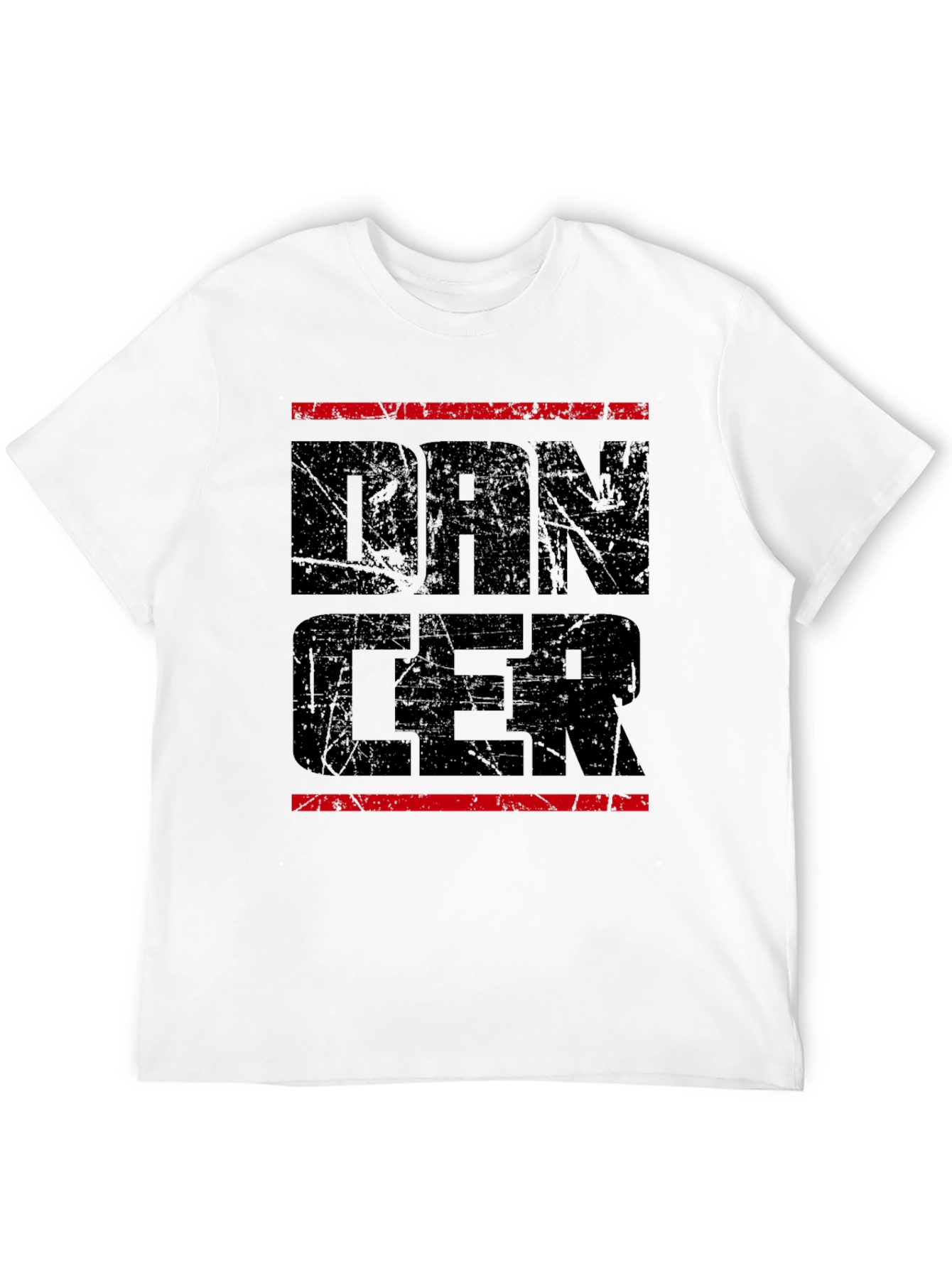 Dancer Graphic Black T-Shirt - Stylish & Bold