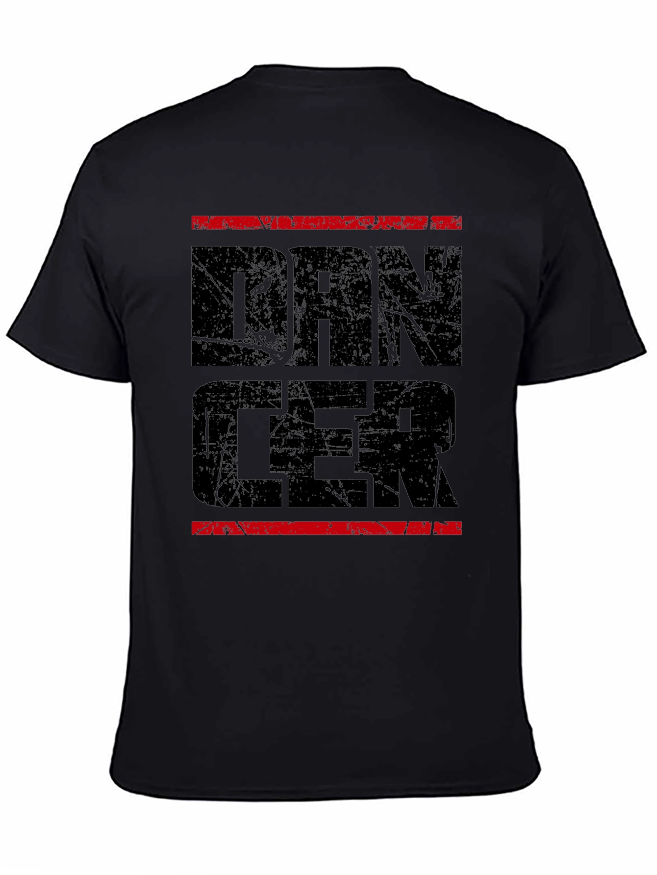 Dancer Graphic Black T-Shirt - Stylish & Bold