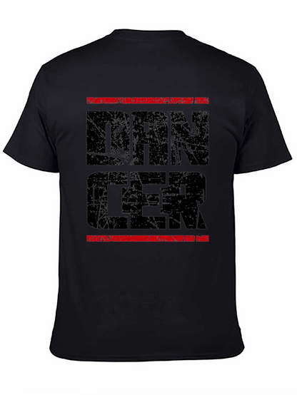 Dancer Graphic Black T-Shirt - Stylish & Bold