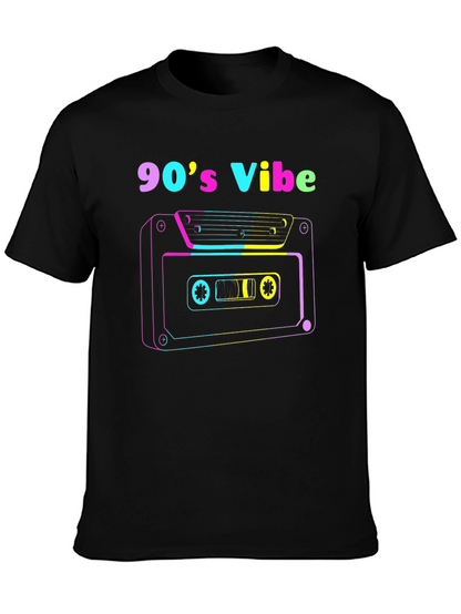 90s Vibe Cassette Tape T-Shirt - Retro Style
