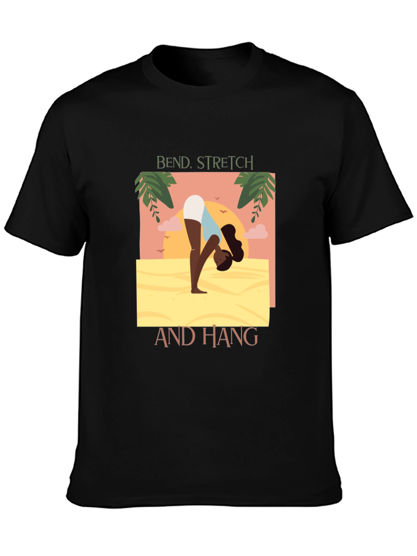 Bend Stretch and Hang Graphic T-Shirt