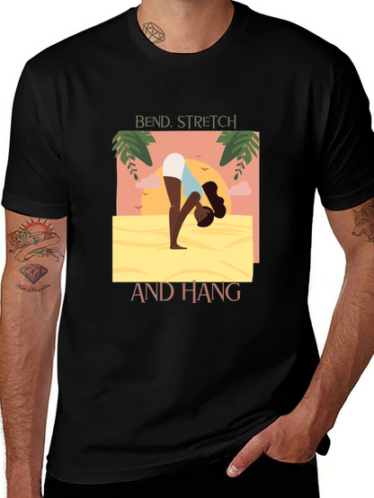 Bend Stretch and Hang Graphic T-Shirt