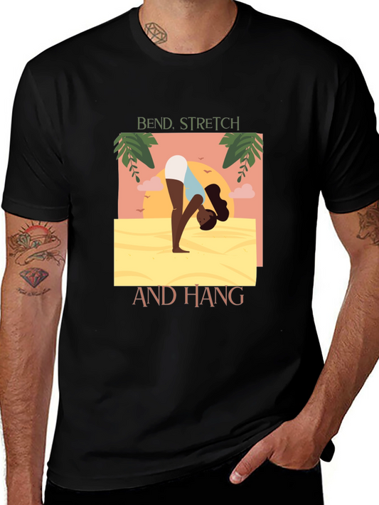 Bend Stretch and Hang Graphic T-Shirt