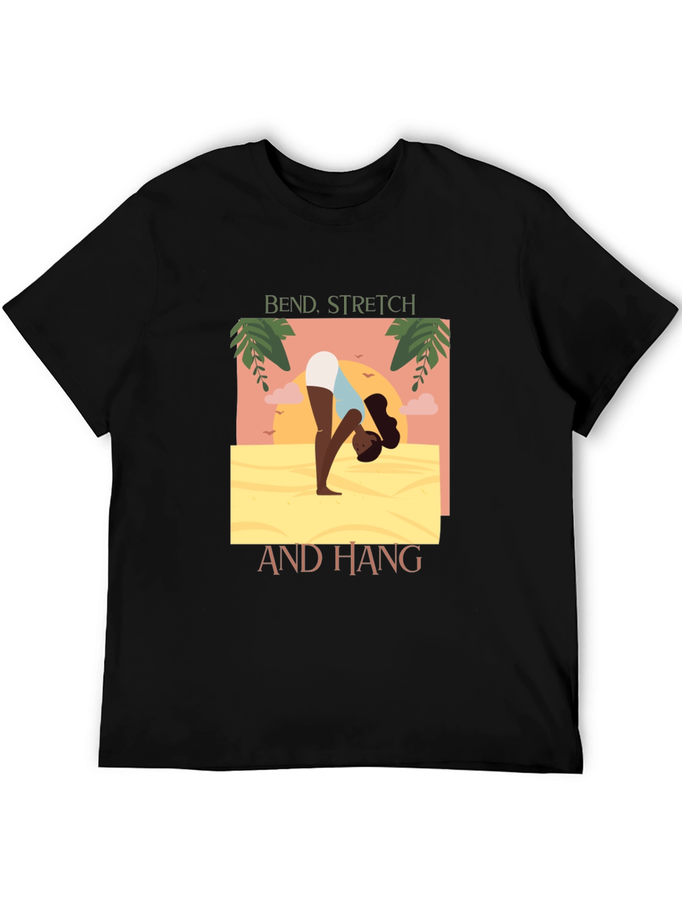 Bend Stretch and Hang Graphic T-Shirt