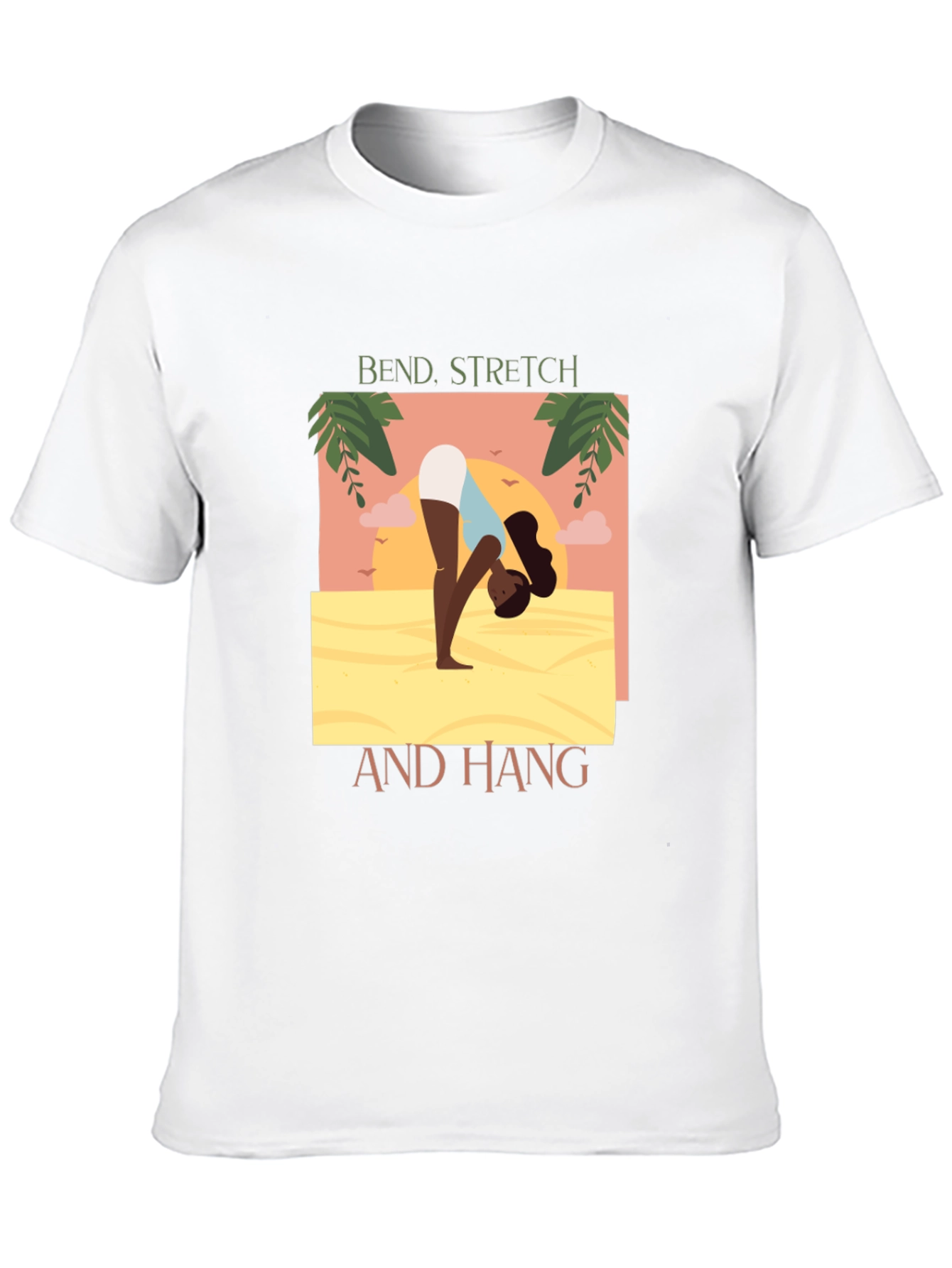 Bend Stretch and Hang Graphic T-Shirt