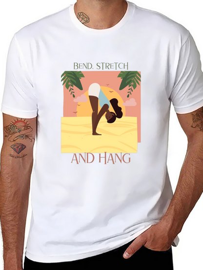 Bend Stretch and Hang Graphic T-Shirt