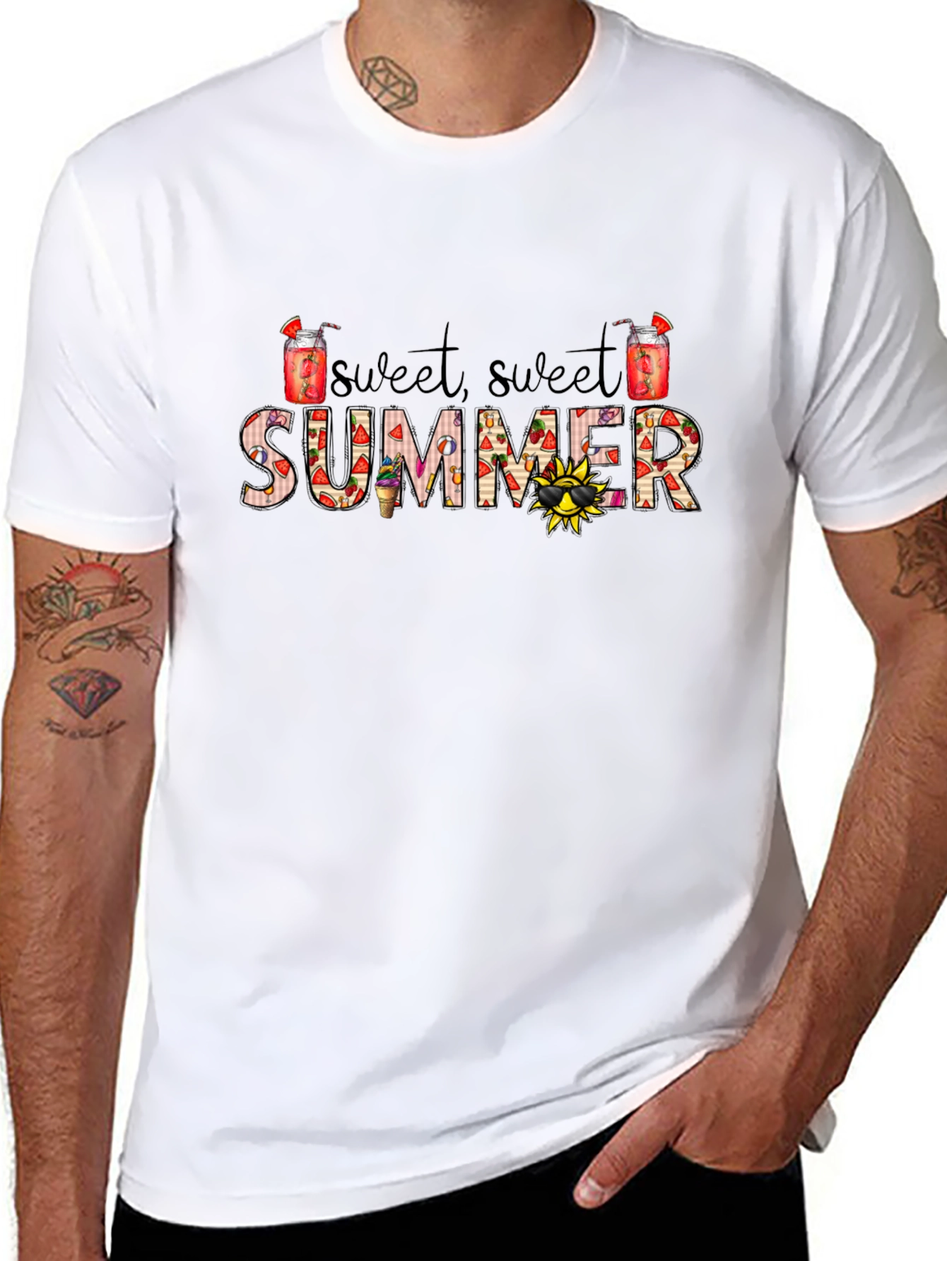 Sweet Summer Graphic Tee - Fun Summer Vibes
