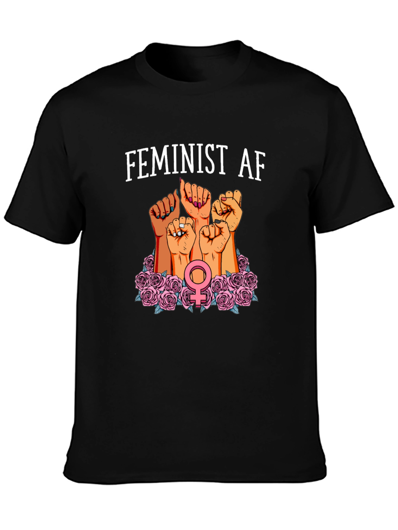 Feminist AF Graphic T-Shirt Womens Rights Tee