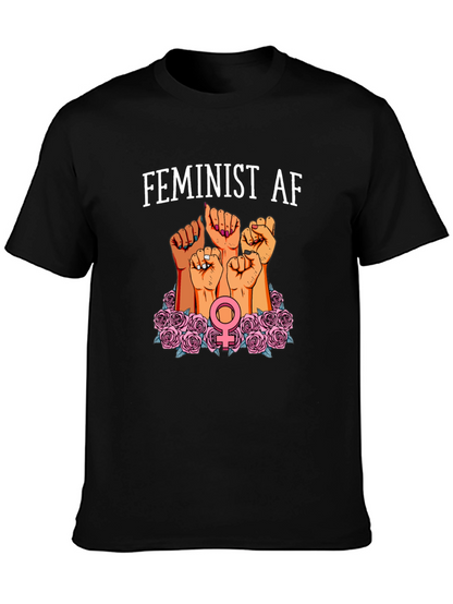 Feminist AF Graphic T-Shirt Womens Rights Tee
