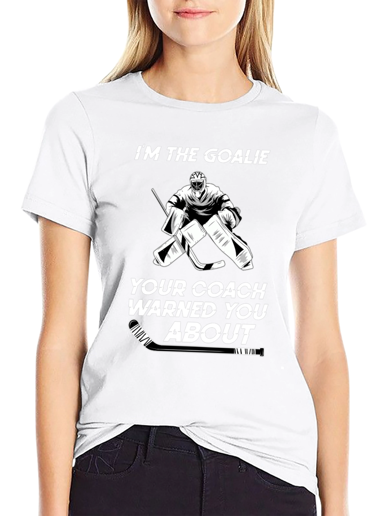 Im The Goalie Hockey T-Shirt