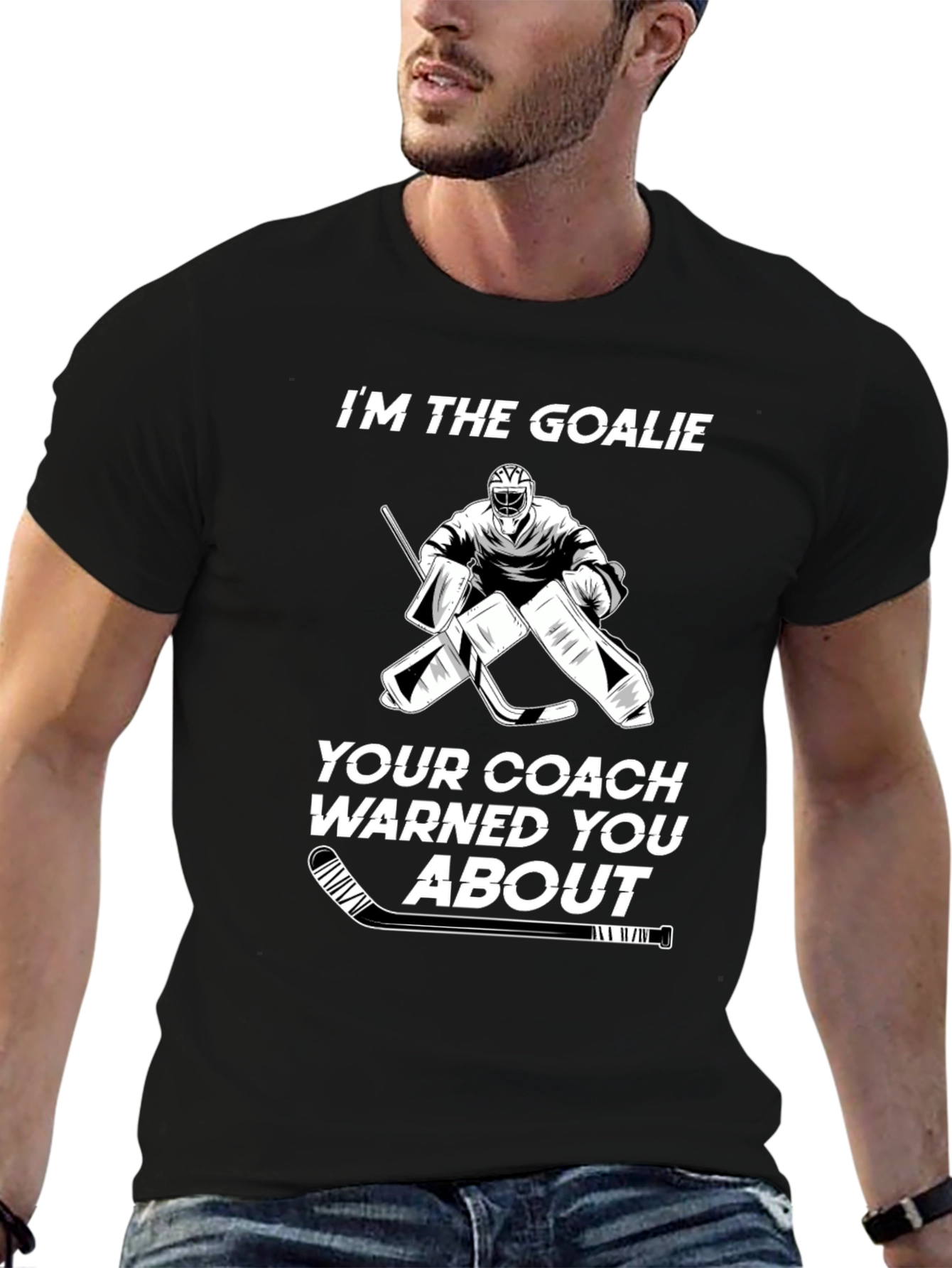 Im The Goalie Hockey T-Shirt