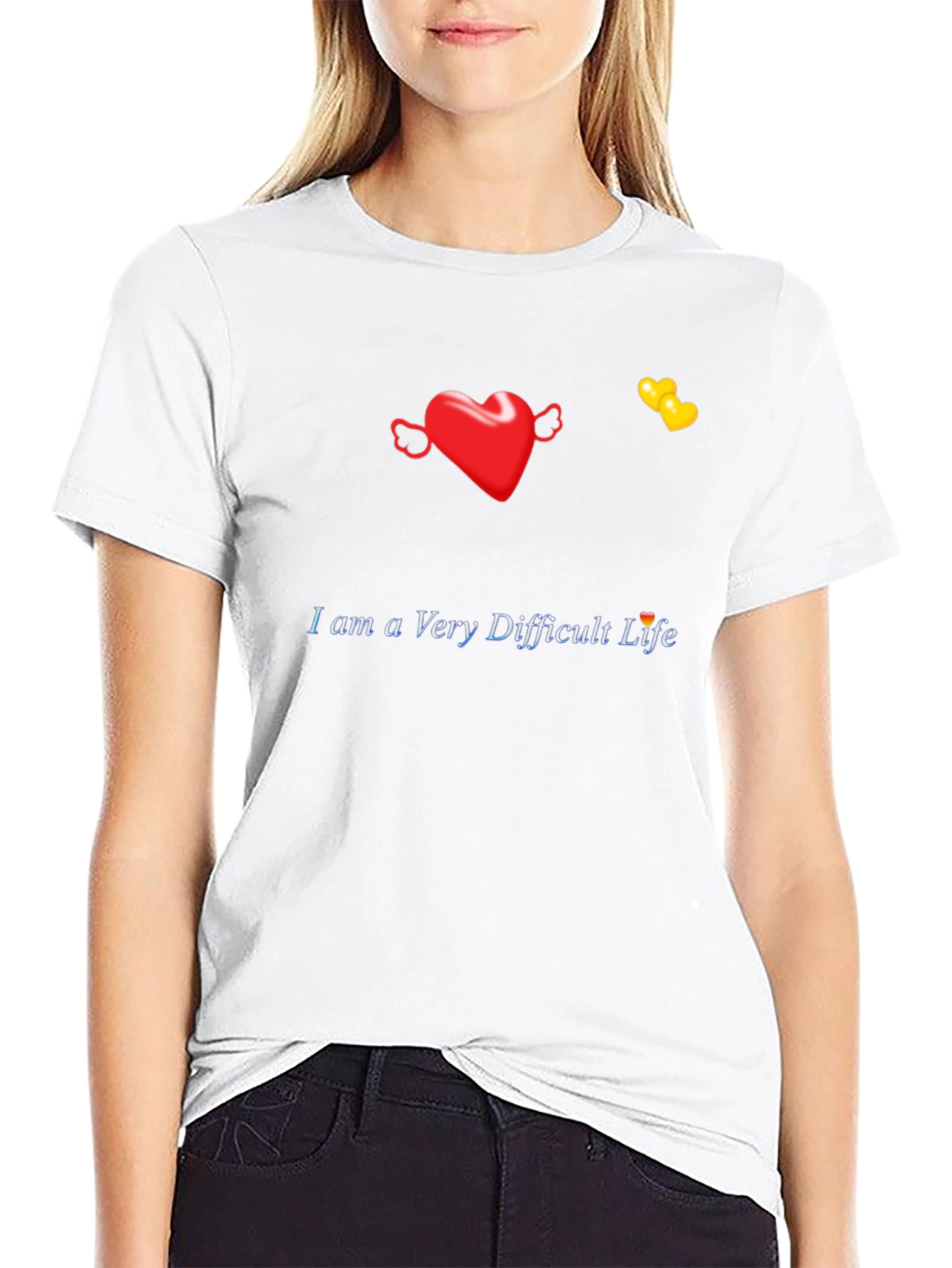 Difficult Life Graphic Tee