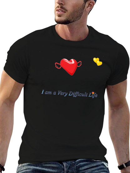 Difficult Life Graphic Tee