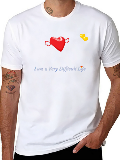 Difficult Life Graphic Tee
