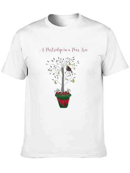 Partridge in a Pear Tree Holiday T-Shirt