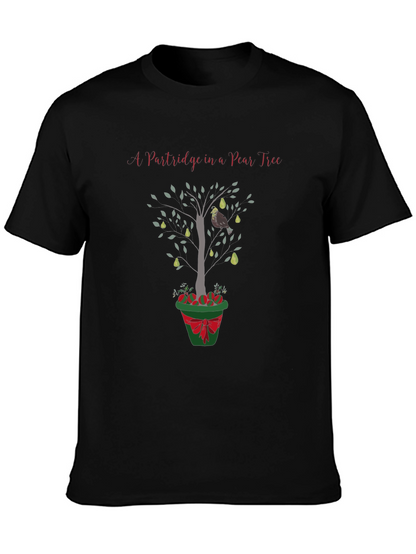 Partridge in a Pear Tree Holiday T-Shirt
