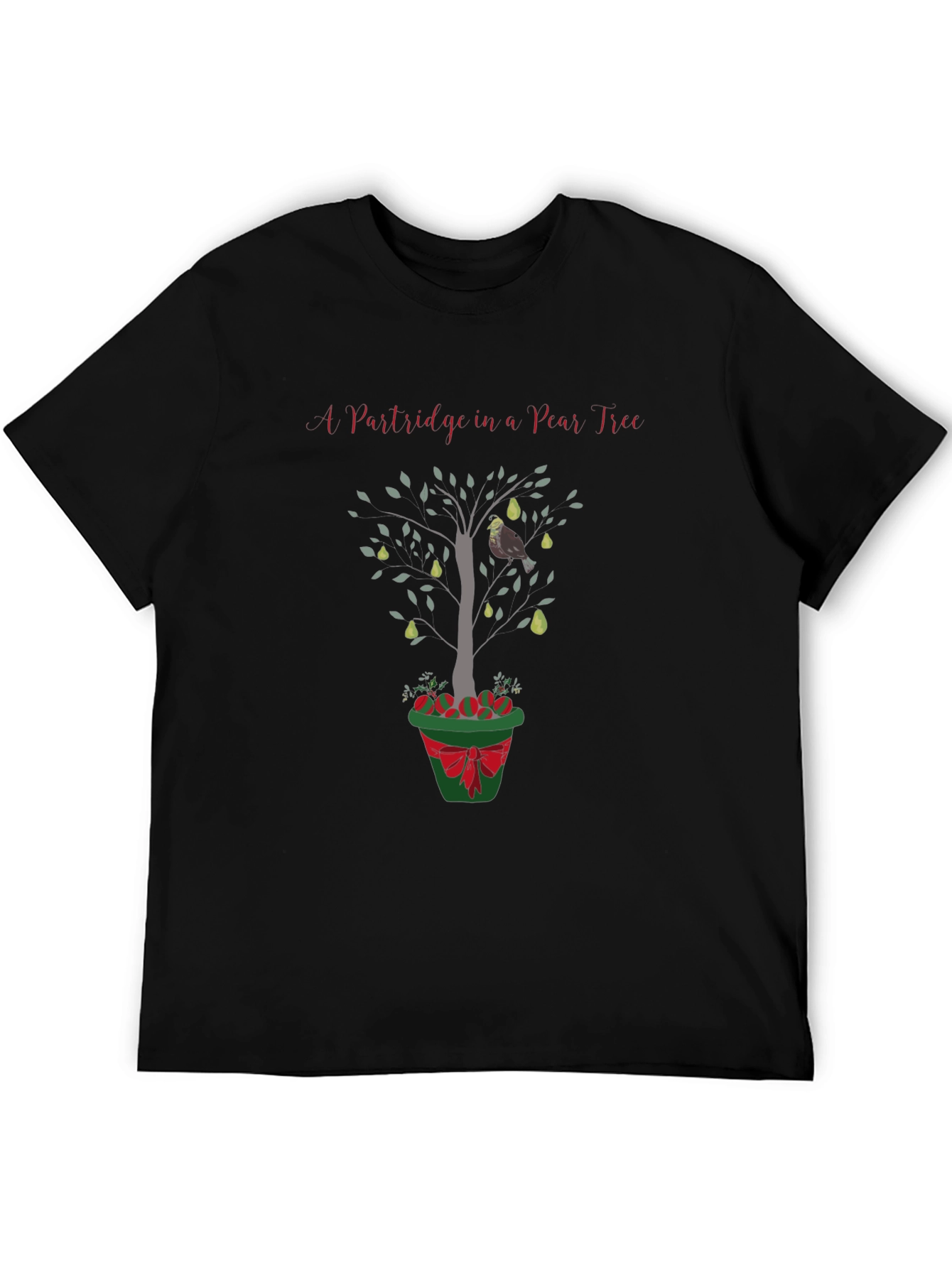 Partridge in a Pear Tree Holiday T-Shirt
