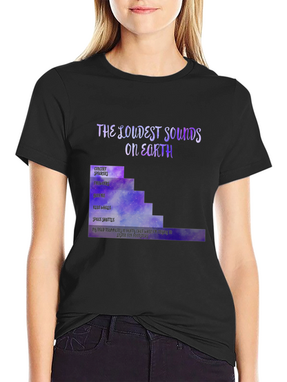 The Loudest Sounds T-Shirt Gamer Novelty Tee