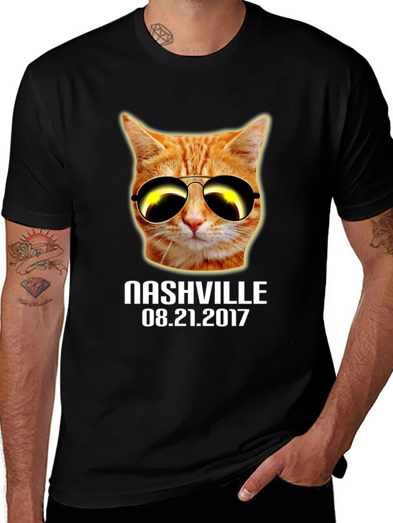 Cool Cat Nashville T-Shirt - August 21 2017