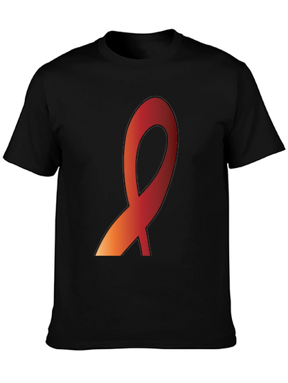 Awareness Ribbon Graphic Tee - Show Your Support