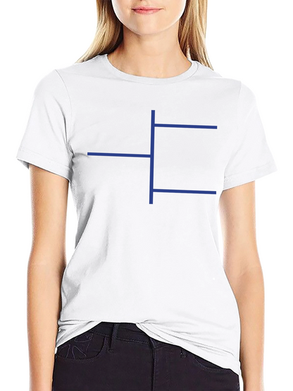 Geometric Print Black T-Shirt - Modern Casual Tee