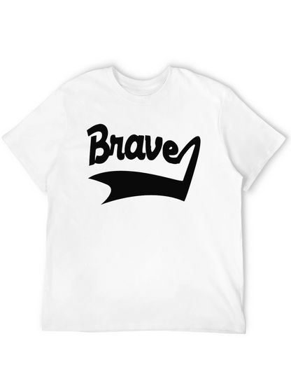 Brave Graphic Tee - Mens Dark Design