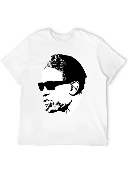 Retro Silhouette Graphic Tee - Black