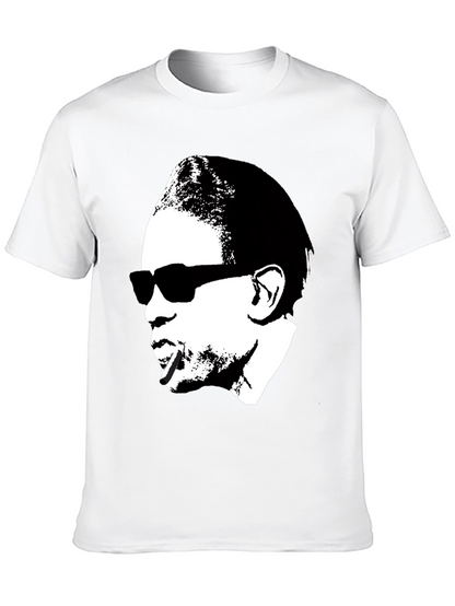 Retro Silhouette Graphic Tee - Black