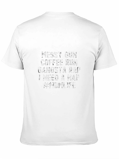 Messy Bun Mom Life Graphic Tee - Black