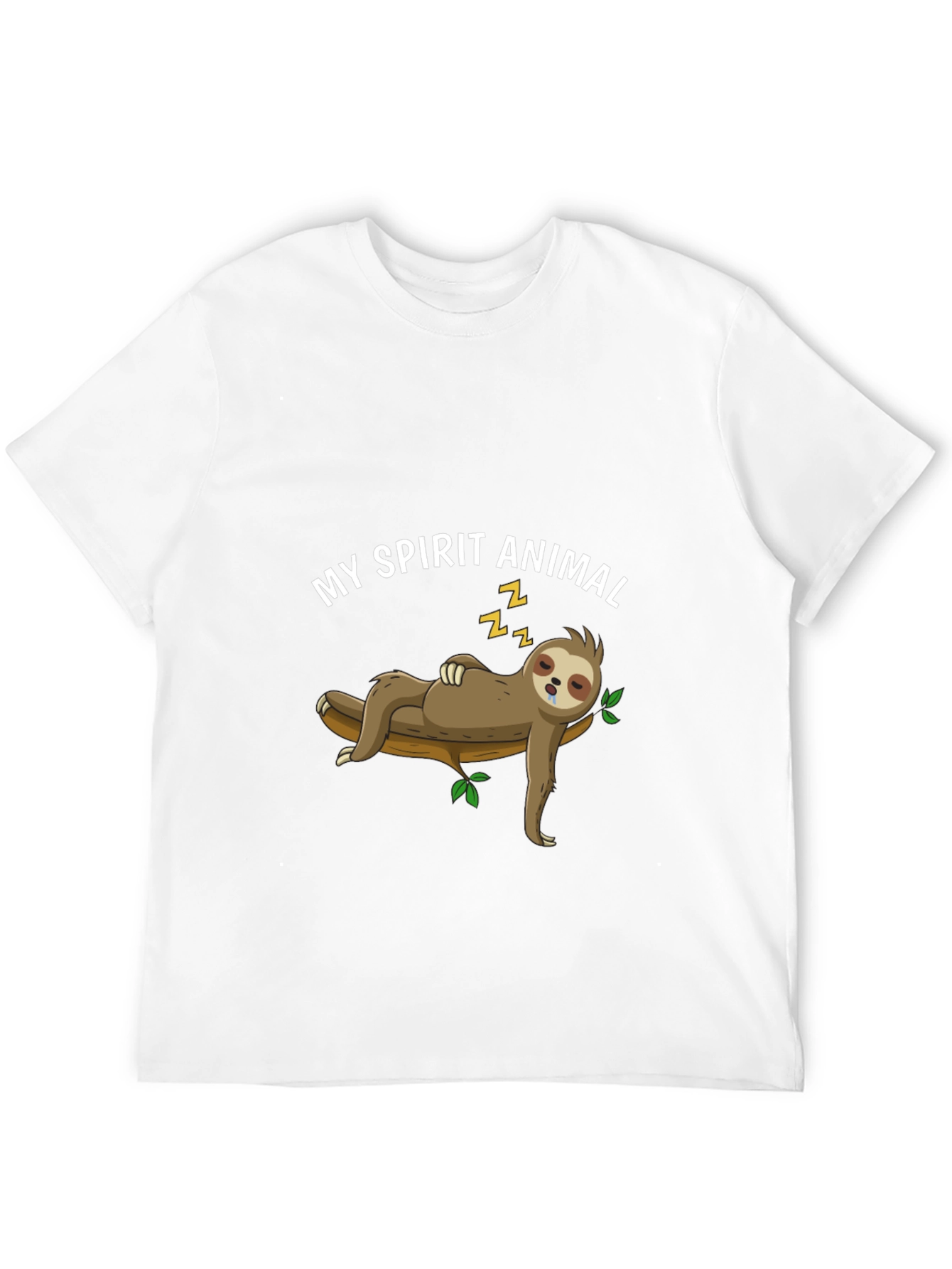 My Spirit Animal Sloth Graphic Tee