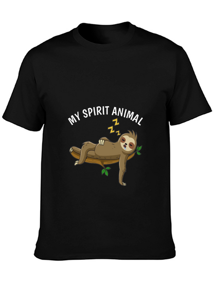 My Spirit Animal Sloth Graphic Tee