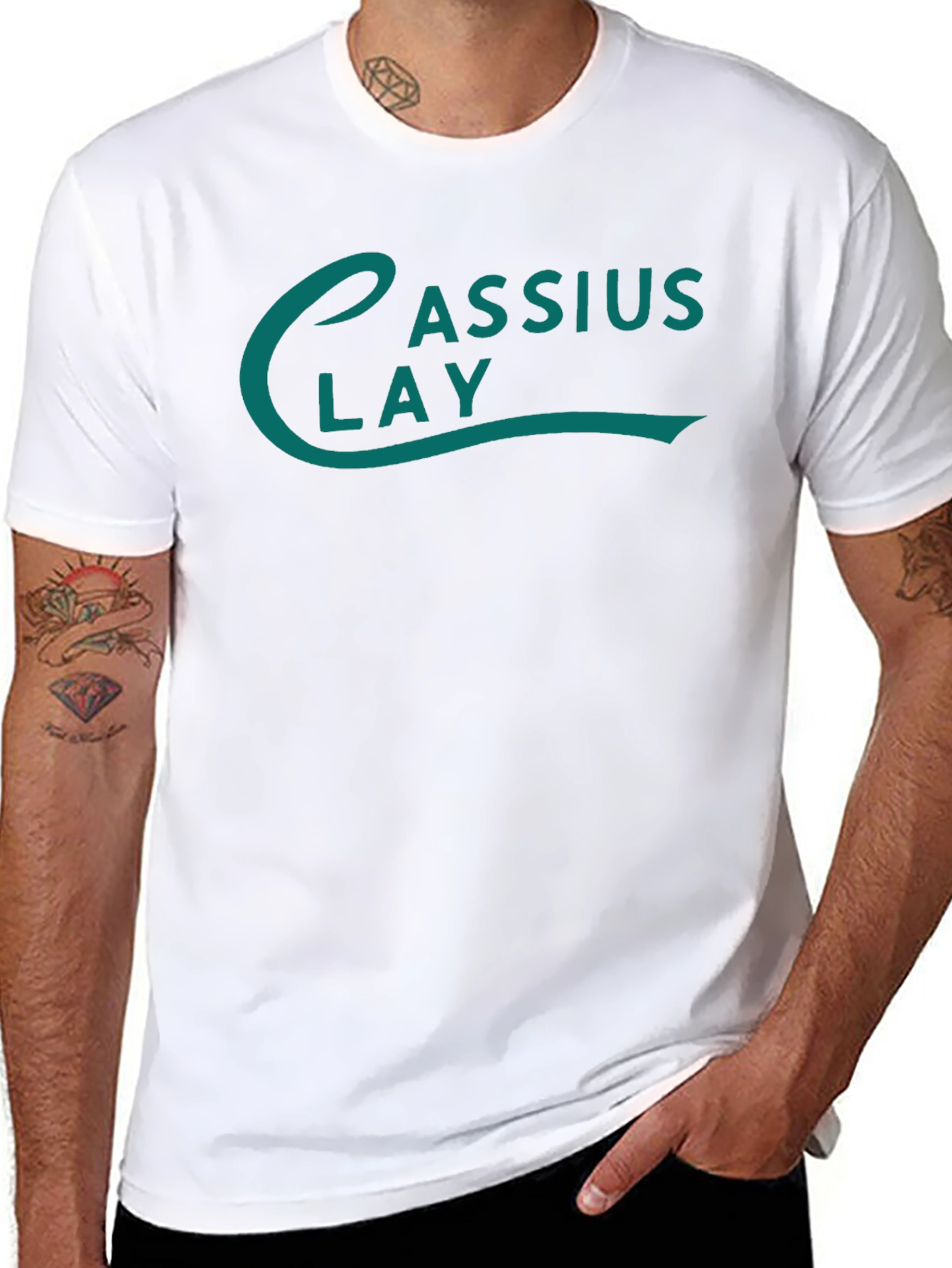 Cassius Clay Graphic T-Shirt - Classic Style
