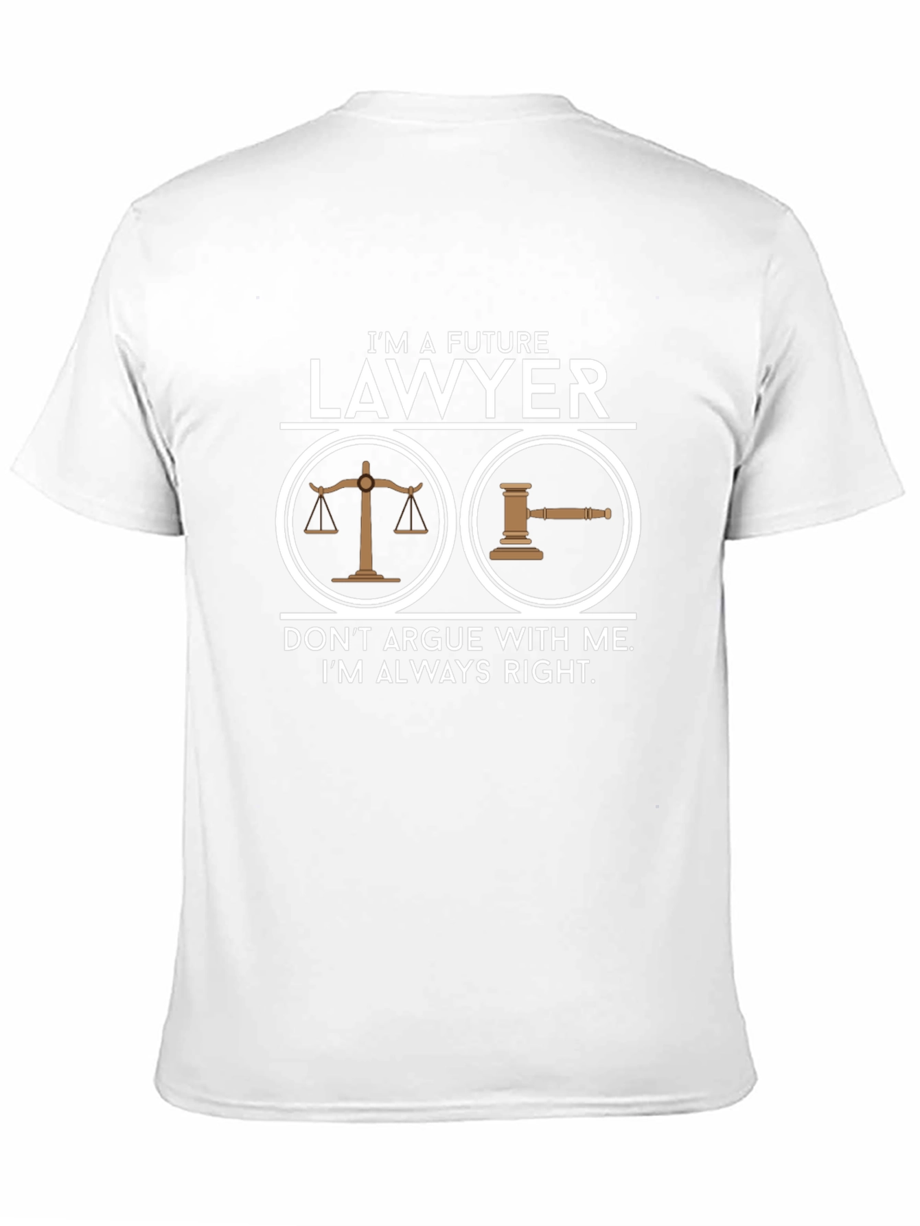 Future Lawyer T-Shirt - Funny Attorney Gift