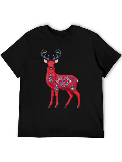 Red Deer Graphic T-Shirt