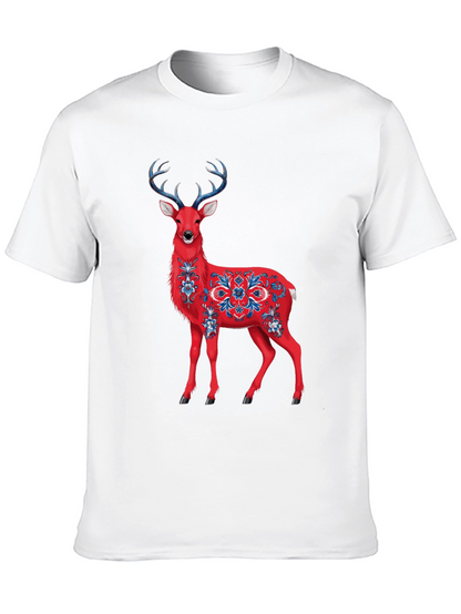 Red Deer Graphic T-Shirt