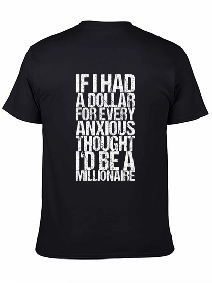 Anxious Thoughts Millionaire Graphic Tee