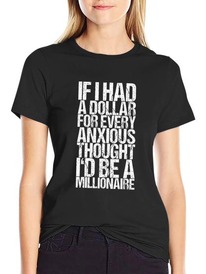 Anxious Thoughts Millionaire Graphic Tee
