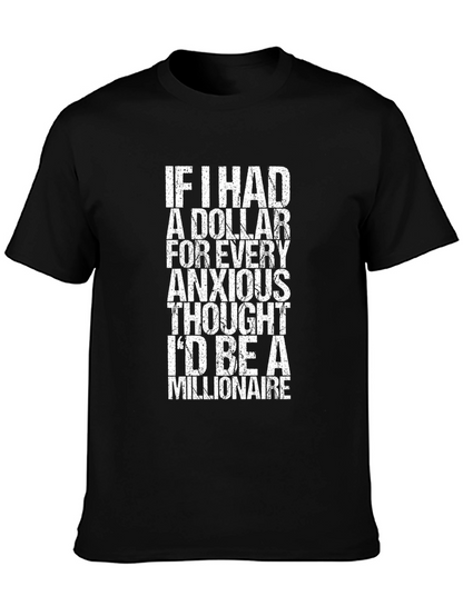 Anxious Thoughts Millionaire Graphic Tee