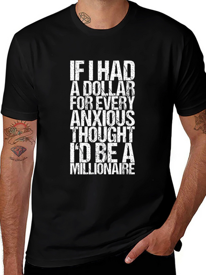 Anxious Thoughts Millionaire Graphic Tee