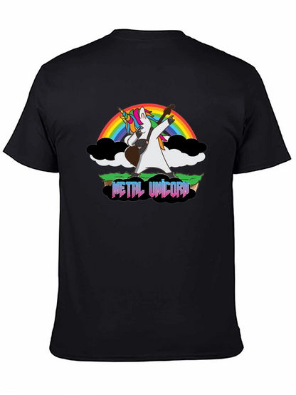 Metal Unicorn Guitar T-Shirt