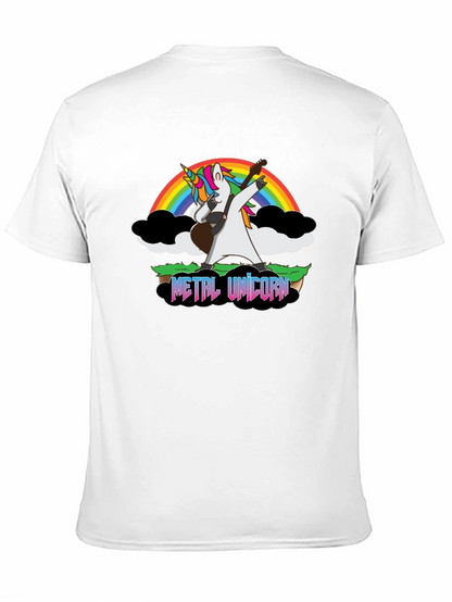 Metal Unicorn Guitar T-Shirt