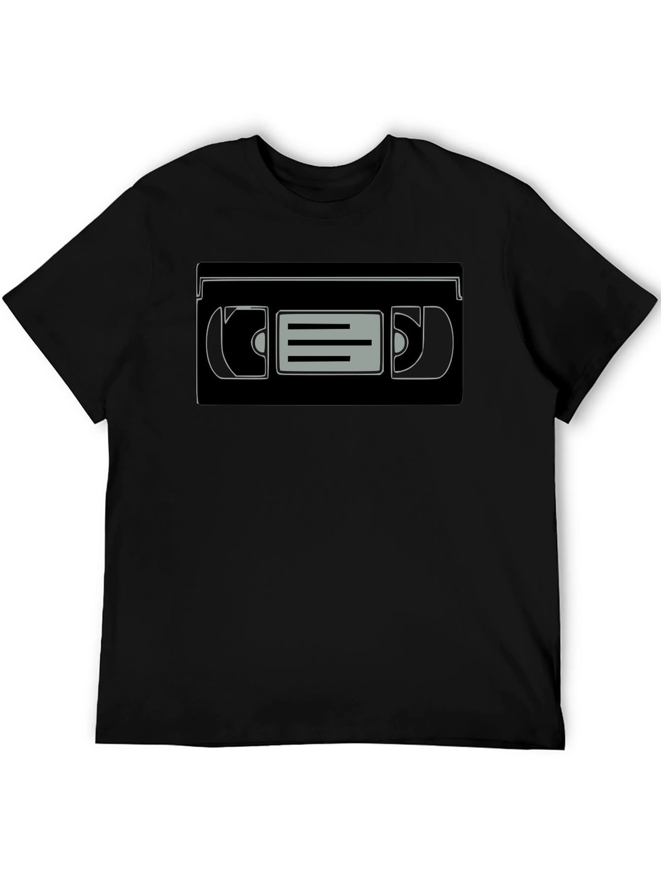 Retro VHS Tape Graphic Tee - Classic Style