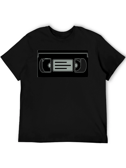 Retro VHS Tape Graphic Tee - Classic Style