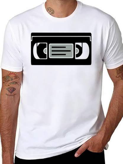 Retro VHS Tape Graphic Tee - Classic Style