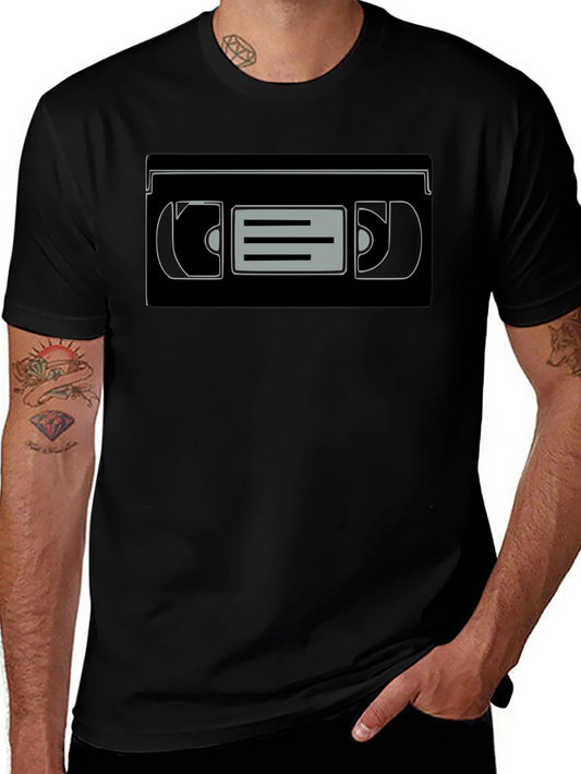 Retro VHS Tape Graphic Tee - Classic Style