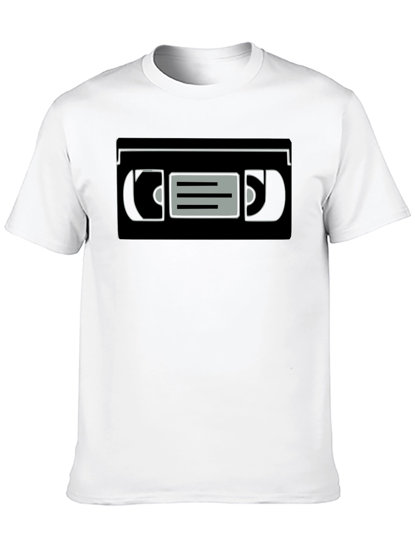 Retro VHS Tape Graphic Tee - Classic Style